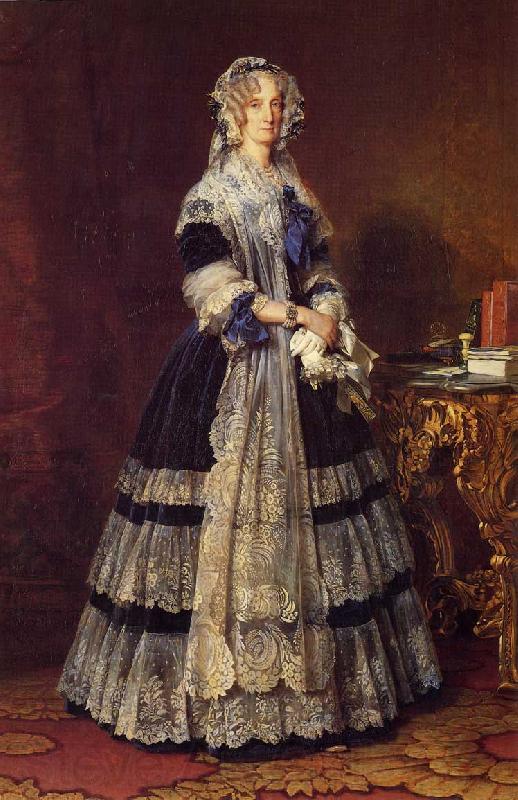 Franz Xaver Winterhalter Queen Marie Amelie France oil painting art